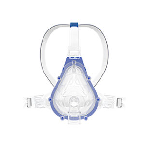 AcuCare-F1-4-hospital-vented-full-face-mask-front-view-resmed