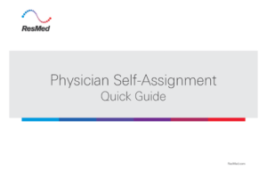 AirView Physician Self-Assignment Quick Guide